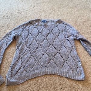 American eagle cable knit sweater
